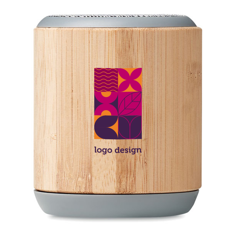 Trådløs højttaler af bambus